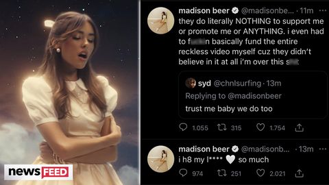 preview for Madison Beer DRAGS Her Record Label In Scathing Twitter Rant!