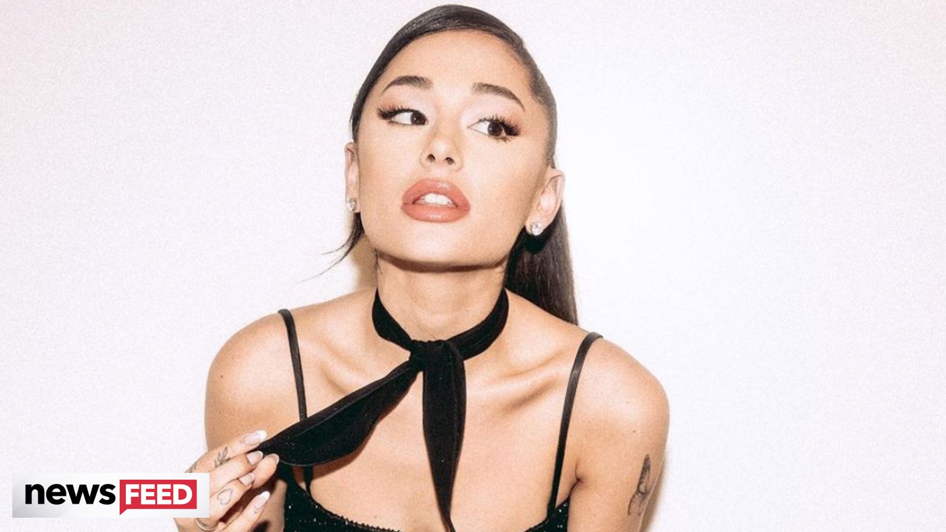 Ariana Grande's Gem-Stoned Cat-Eye Is Nothing Like Her Signature Makeup —  See Photo