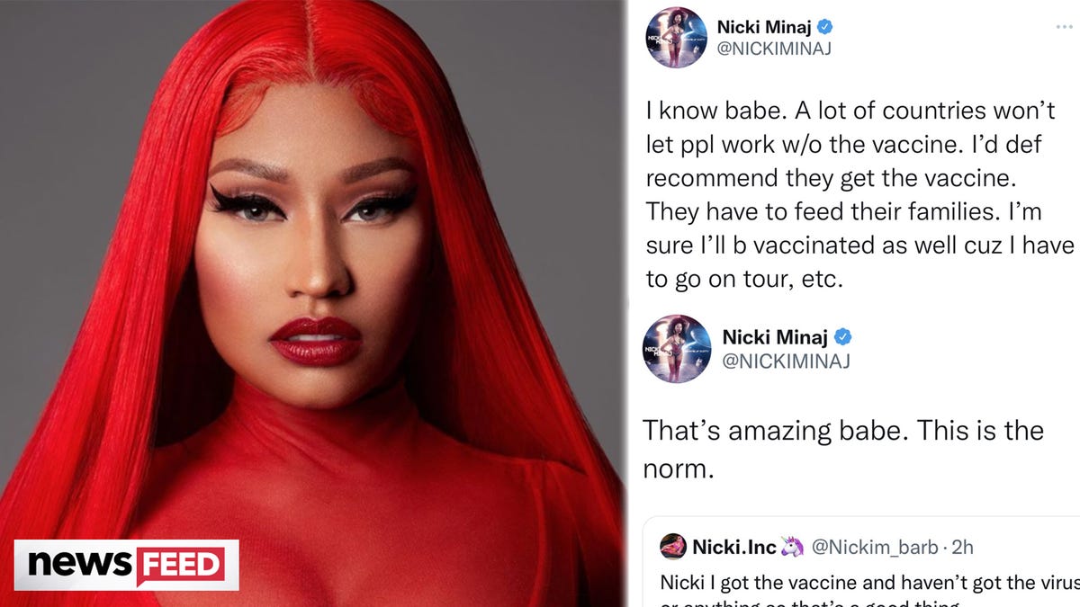 Nicki Minaj Fires Back After Backlash Over COVID Vaccine Tweets