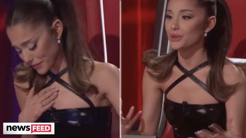 preview for Ariana Grande BREAKS DOWN In Tears Over TOUGH Decision On ‘The Voice’