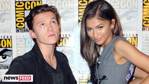 preview for Zendaya & Tom Holland Say They Were ‘ROBBED OF PRIVACY’ After Being Photographed Kissing!