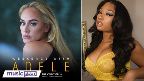 preview for Adele's 'COLLAB' With Megan Thee Stallion Goes VIRAL + She Announces Las Vegas Residency!