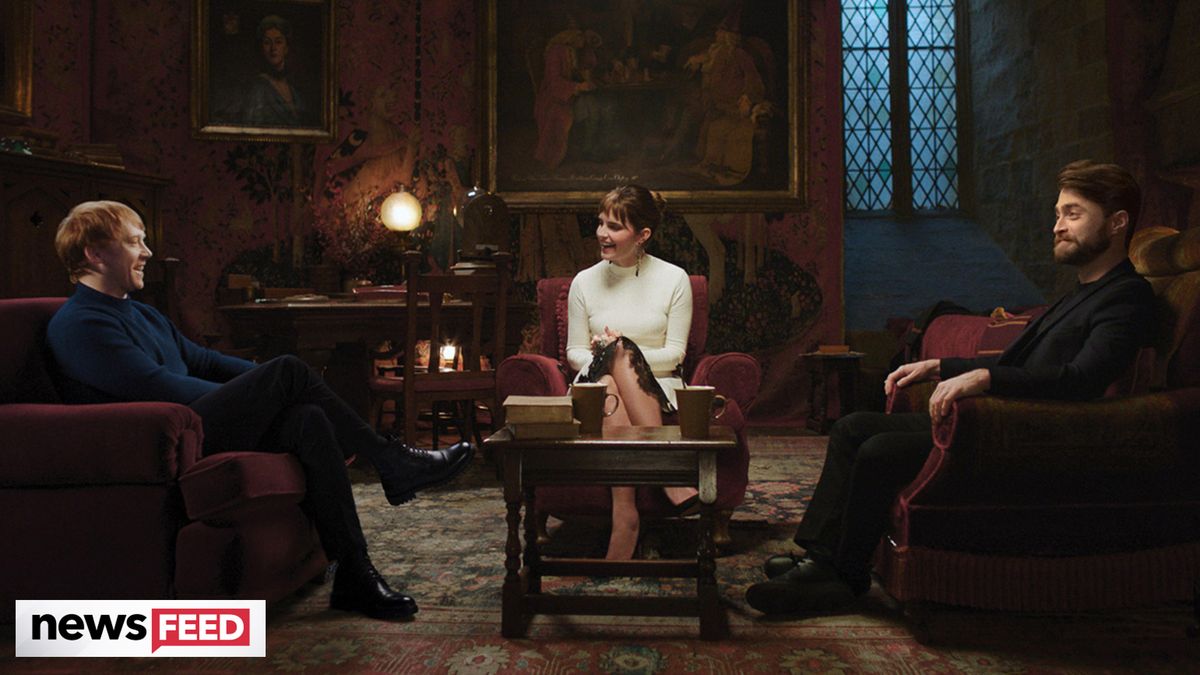 preview for The Harry Potter Cast REUNITE In FIRST Photo Of Anniversary Special!