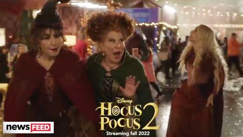preview for ‘Hocus Pocus 2’ Footage Revealed In NEW Teaser!