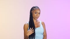 The Braid Up': How to Do Half Up Half Down Stitch Braids in 2022