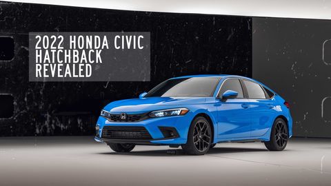 preview for 2022 Honda Civic Hatchback Looks Great and Offers a Manual