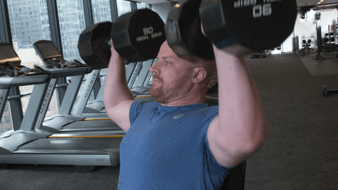 preview for The Arnold Press Is a Classic Exercise You Should Skip | Men’s Health Muscle