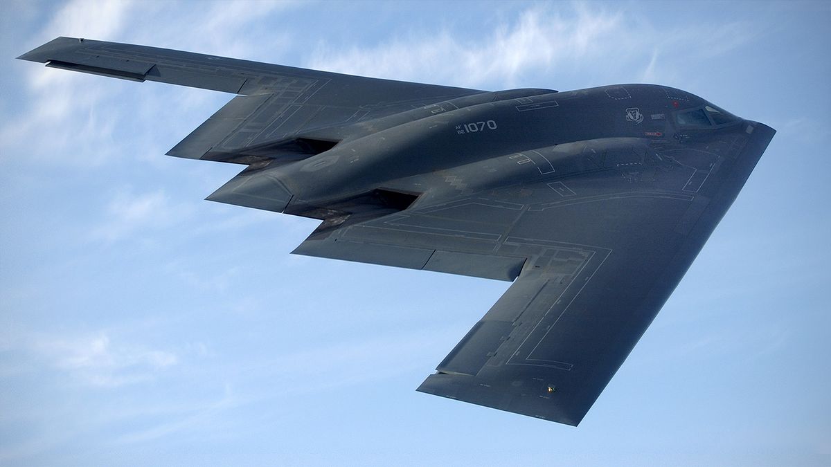 preview for The B-2 Can Carry a 20 Ton Payload 6,000 Miles without Refueling