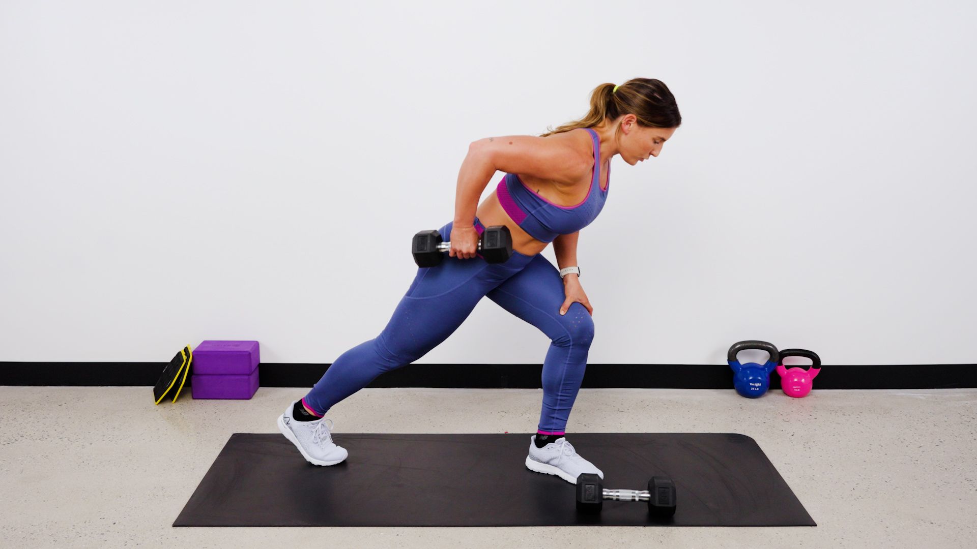 Dumbbell program for online beginners