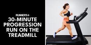 30 minute treadmill progression run