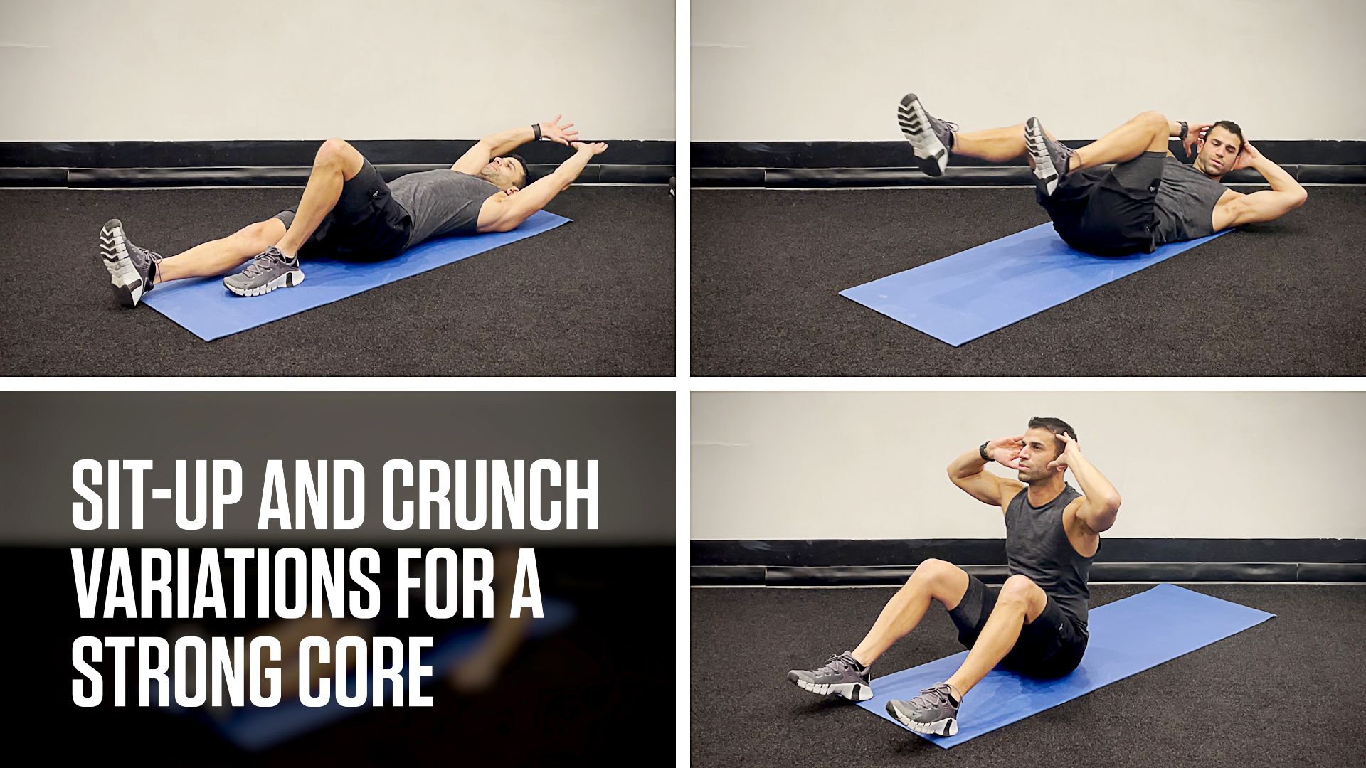 Know the difference between sit ups and crunches