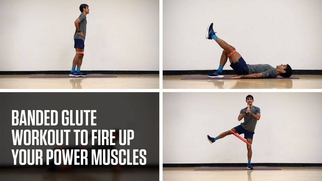 preview for Banded Glute Workout to Fire Up Your Power Muscles