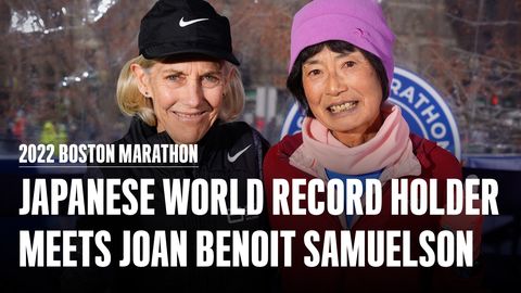 preview for Japanese Masters Record Holder Meets Idol Joan Benoit Samuelson