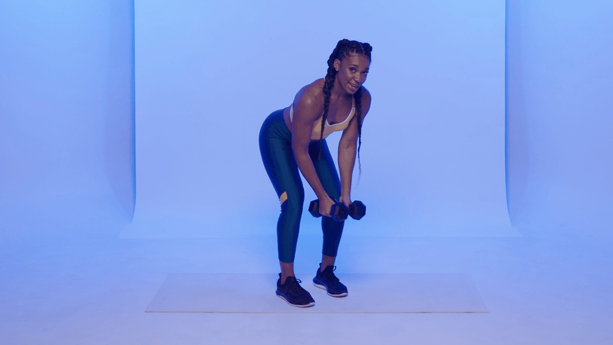 preview for Dumbbell Upper-Body Strength | Women's Health 28-Day Workout Challenge