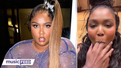 preview for Lizzo Goes VIRAL After Sucking On Mystery Man’s Fingers!