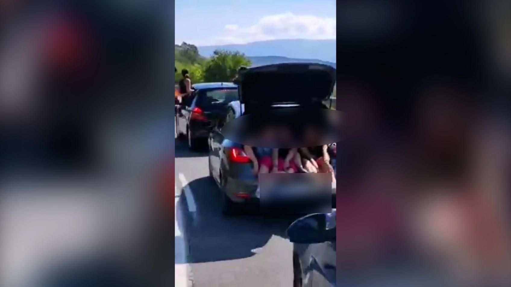 Van en caravana a buscar un toro para las fiestas y se l a