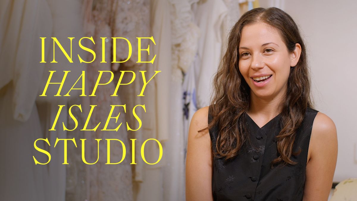 preview for Inside Happy Isles' NYC Vintage Bridal Salon | ELLE