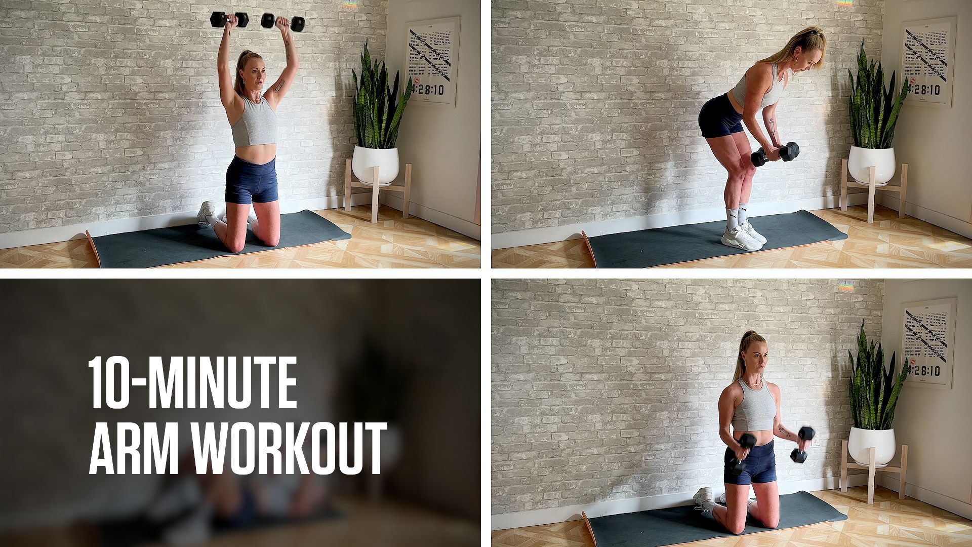 10-Minute Arm Workout: Combo Exercises for Upper-Body Strength