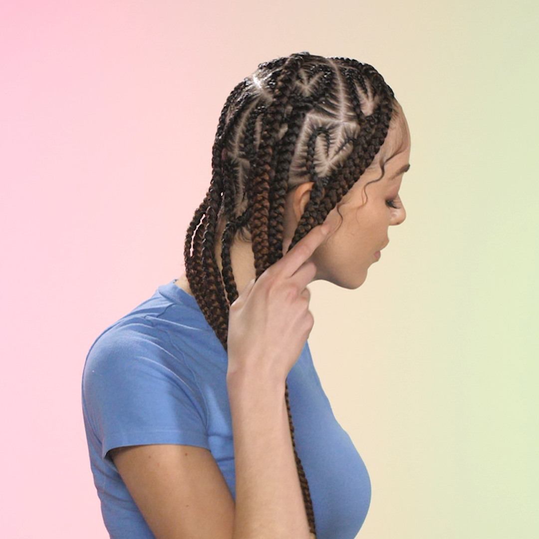 How to prepare braiding hair with a hair assistant/ Rack for Braids/ Time  saver for braiding 