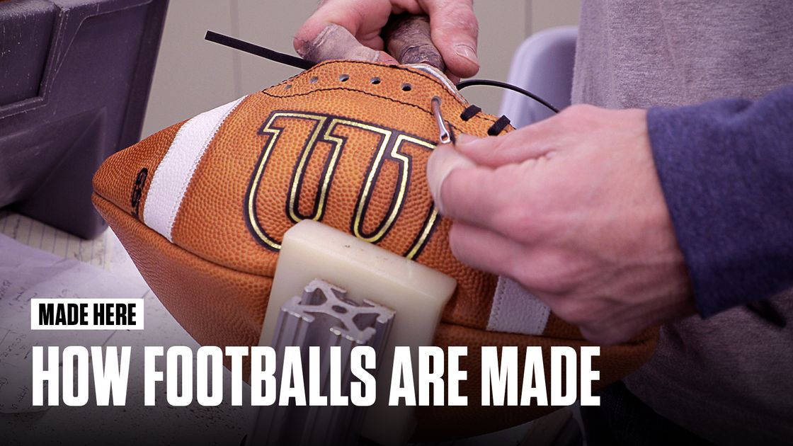 preview for Made Here: How Footballs Are Made
