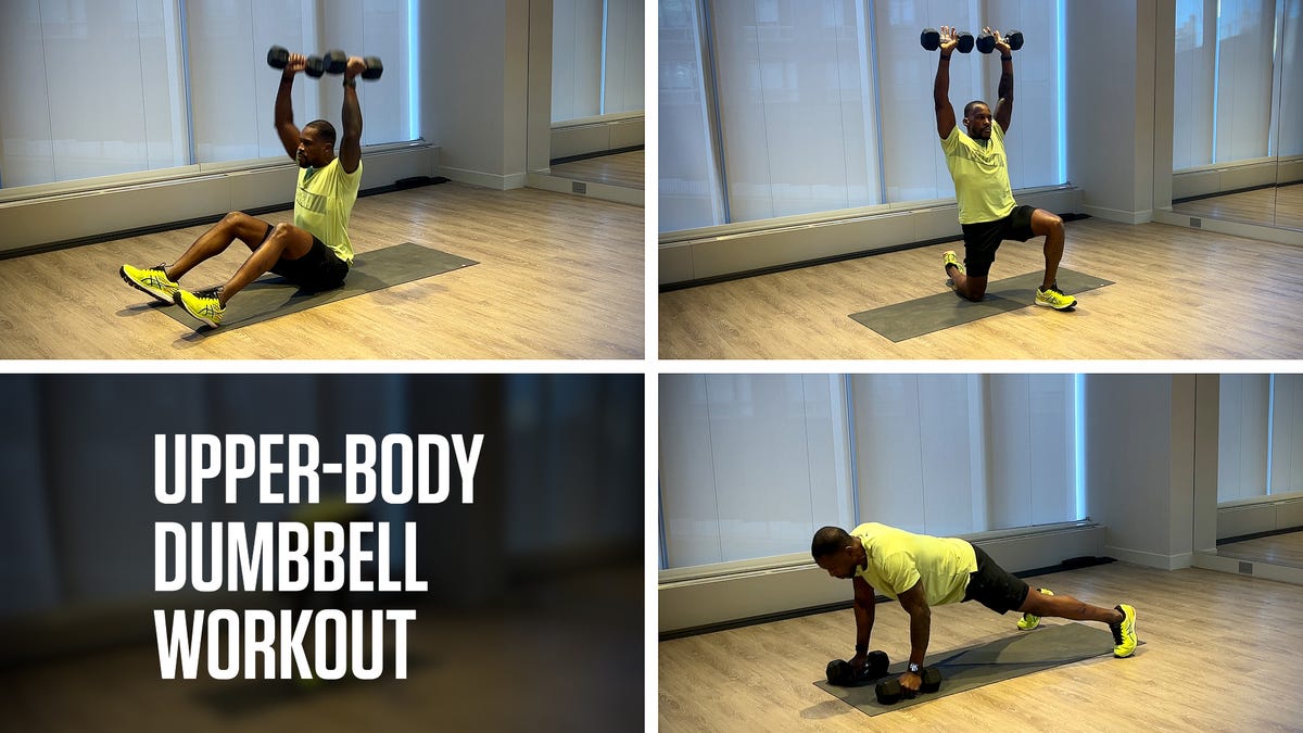 preview for Upper-Body Dumbbell Workout
