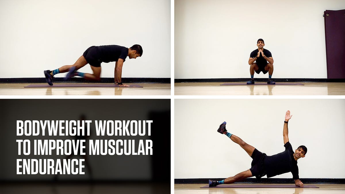 preview for Bodyweight Workout to Improve Muscular Endurance