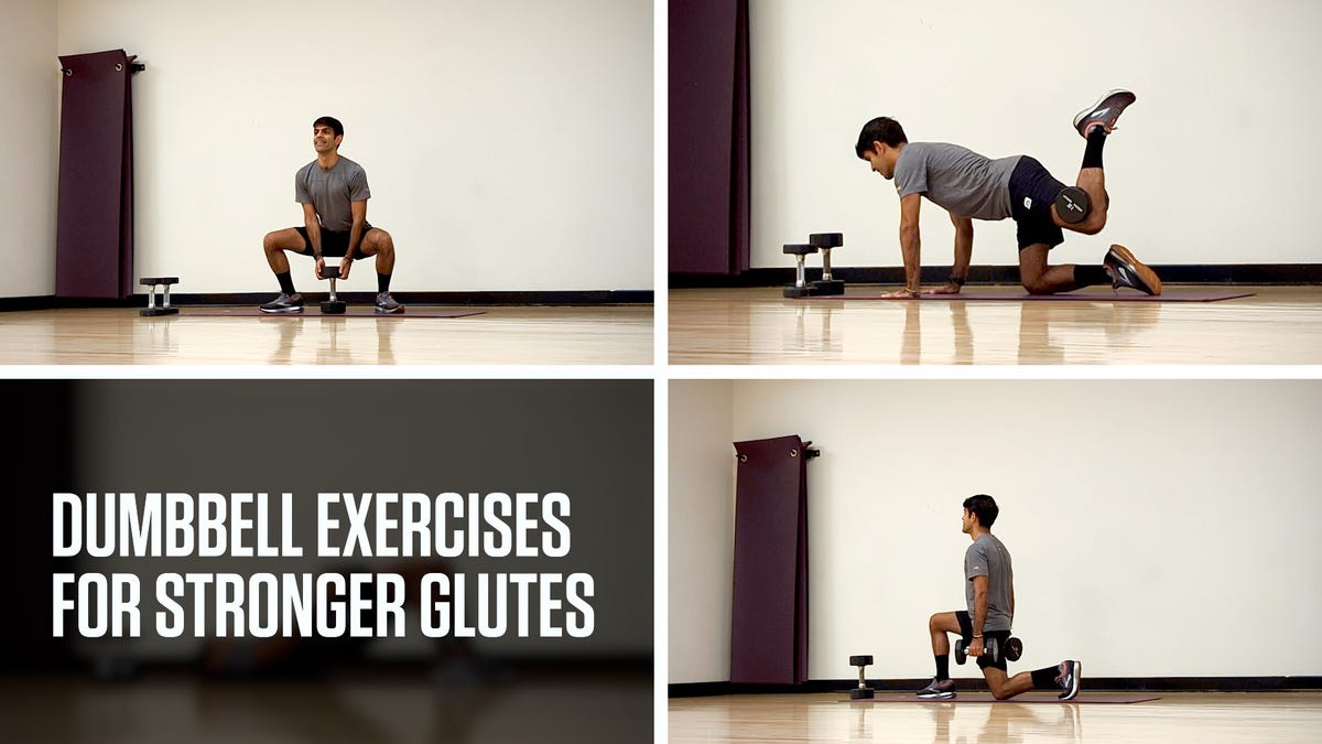 preview for Dumbbell Exercises for Stronger Glutes