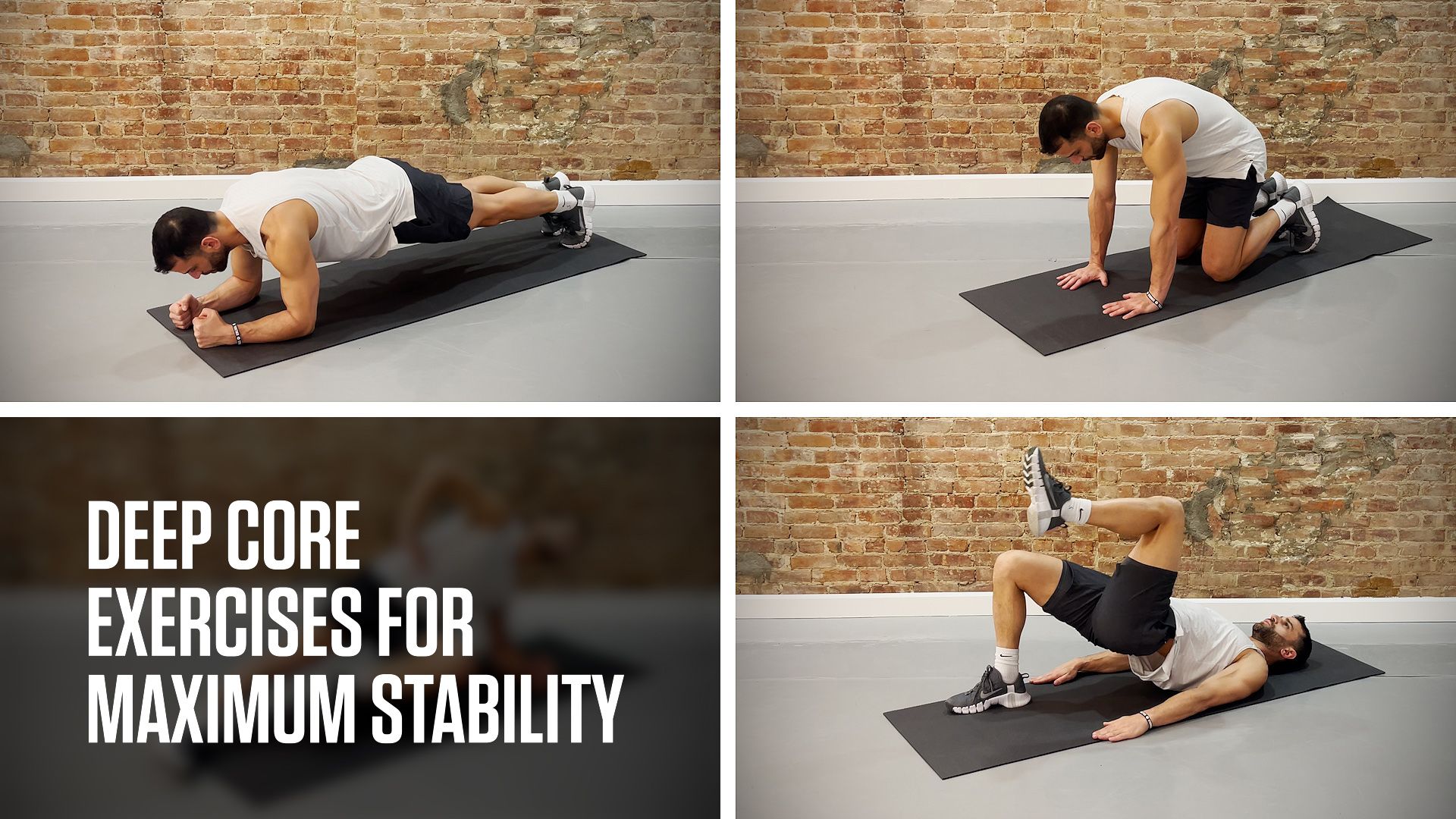 Deep Core Exercises: 5 Exercises for Maximal Stability