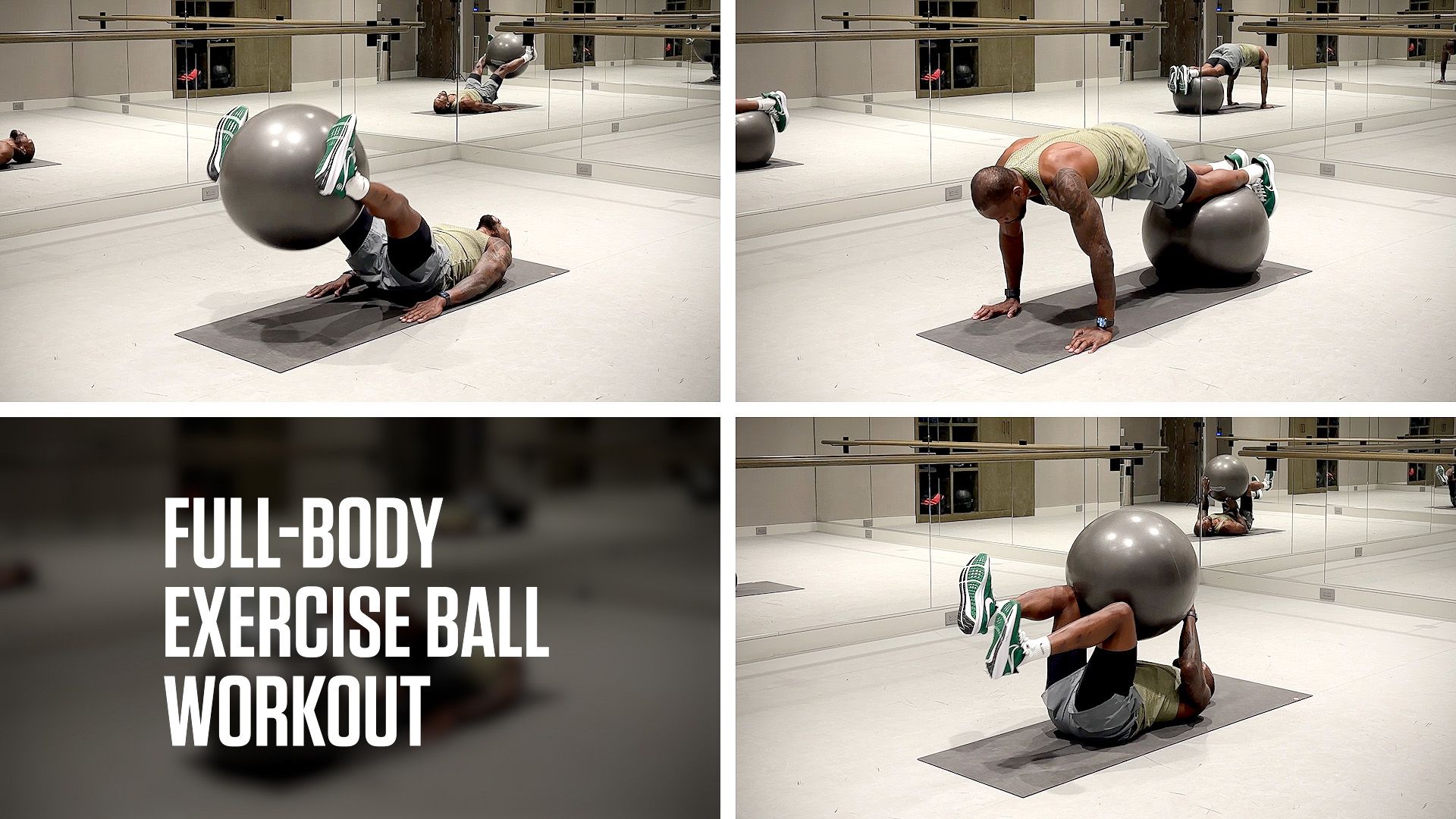 Stability ball discount full body workout