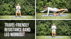 Travel Workout: Resistance Band Road Warrior Routine: Hip Dominate and –