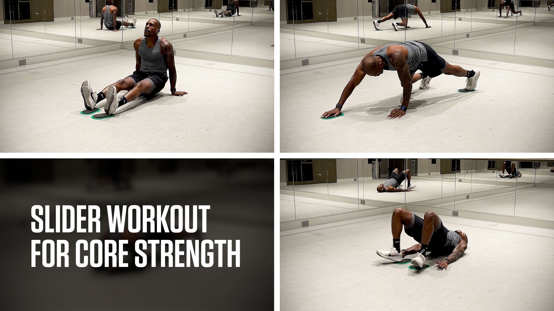 Training with core sliders: 11 effective exercises