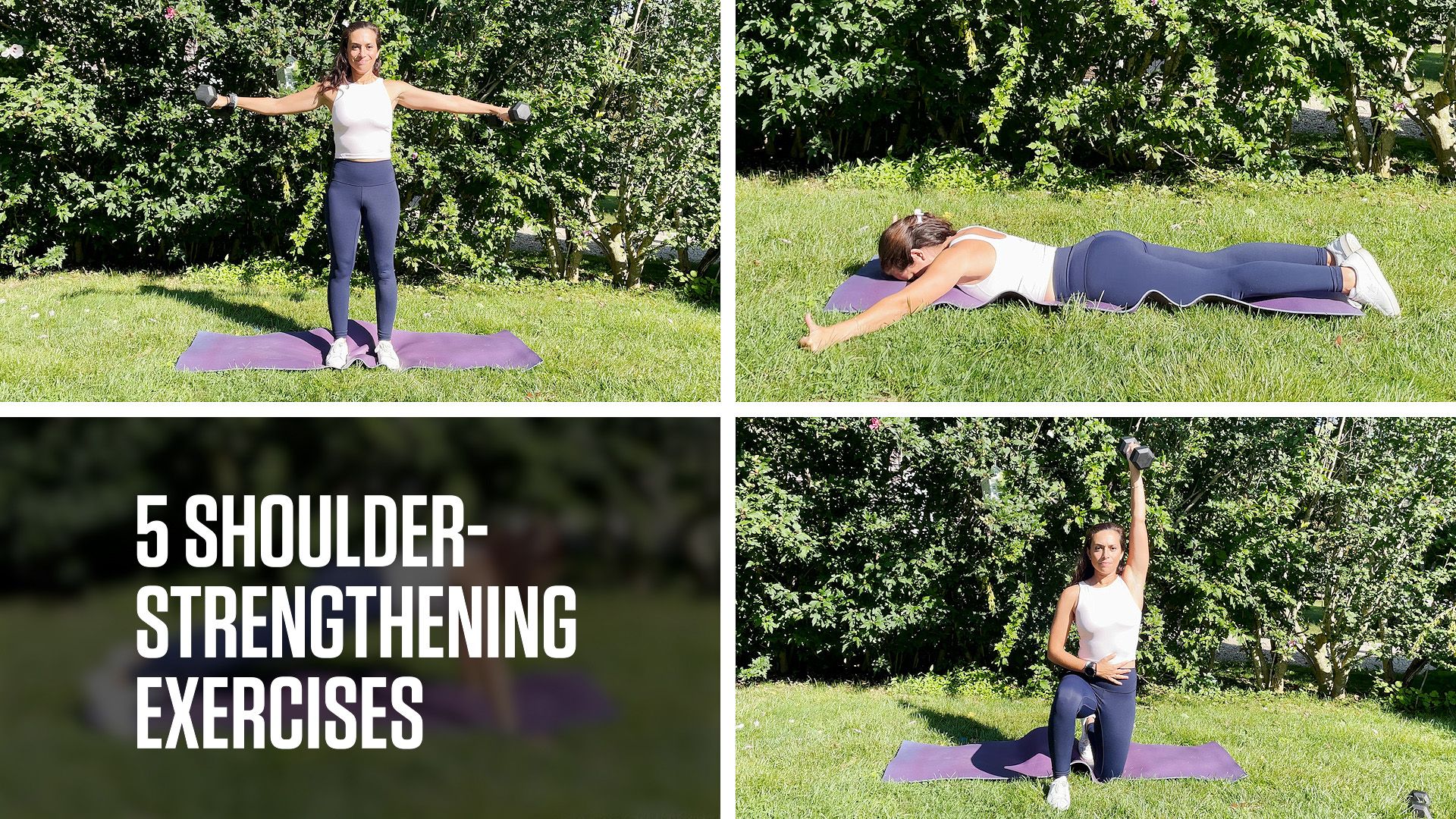 Shoulder strengthening online exercises