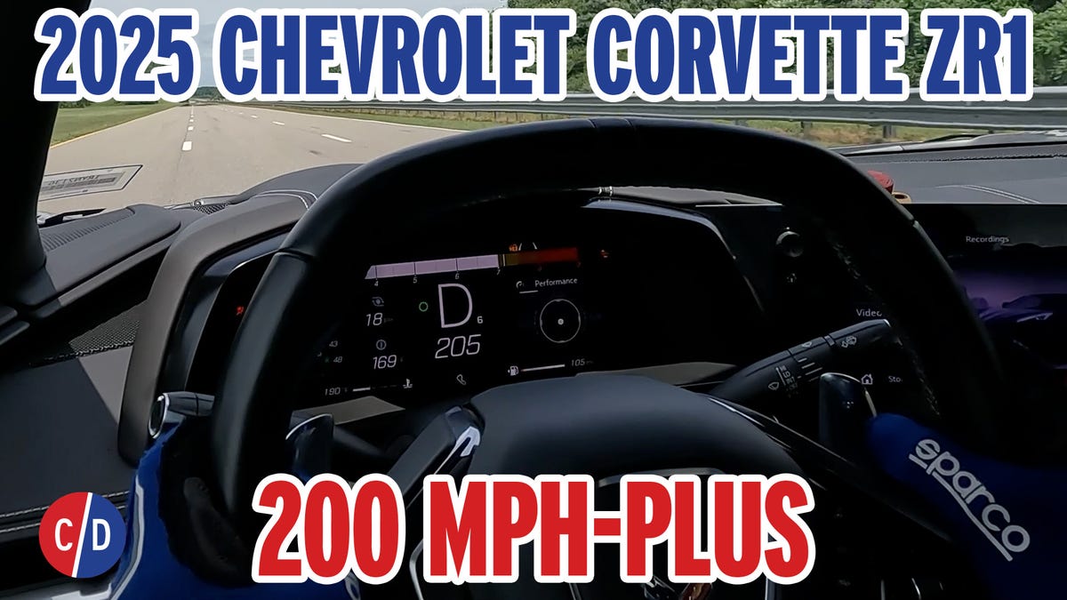 preview for Going 200 MPH in the 2025 Chevrolet Corvette ZR1