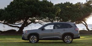 2025 subaru forester touring side view