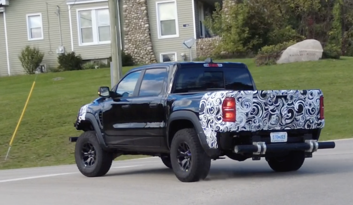 Video 2025 Ram TRX Prototype Seems to Pack TwinTurbo InlineSix