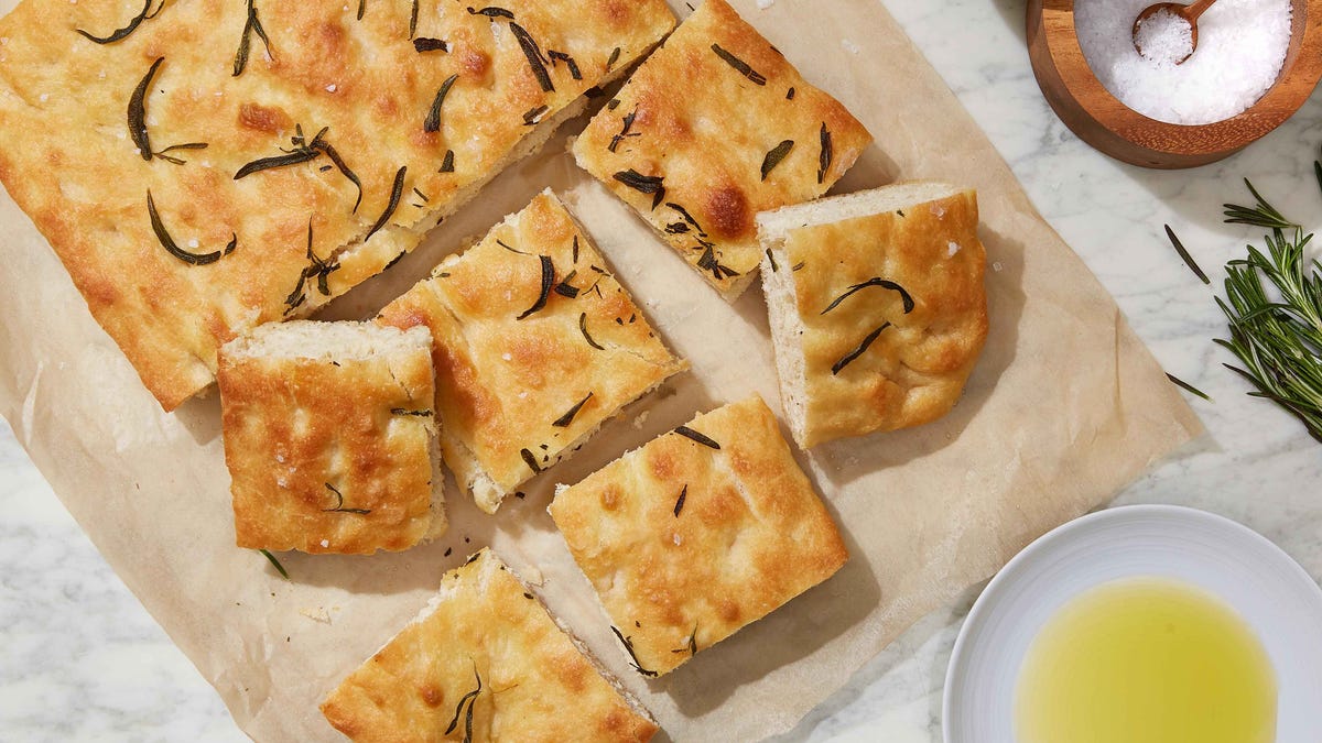 Video player poster image preview for Making Your Own Focaccia Is WAY Easier Than You'd Think