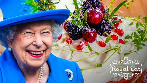 preview for Former Royal Chef Celebrates Queen Elizabeth II With A Regal Cake | Delish