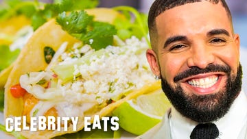celebrity eats drake
