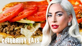 celebrity eats lady gaga