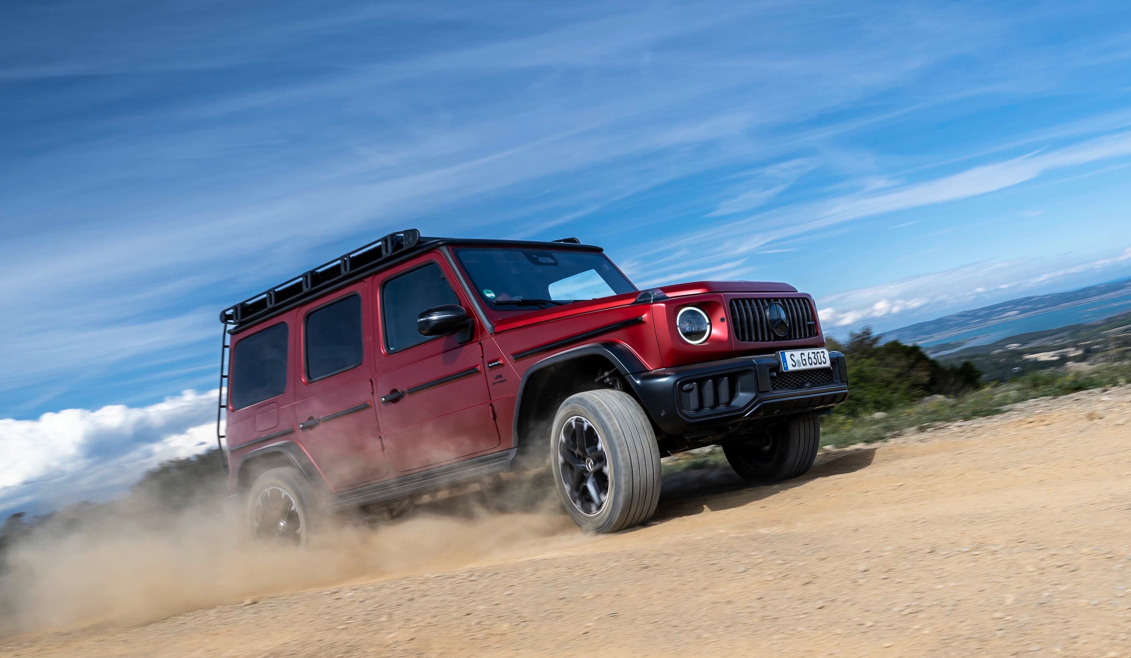 The Mercedes-AMG G63's New Active Ride Control Suspension Is Wicked