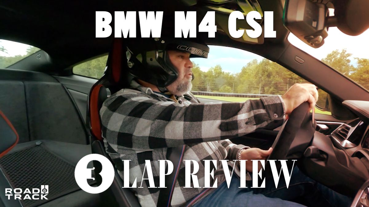 preview for BMW M4 CSL 3-Lap Review - Tested at Performance Car of the Year 2023