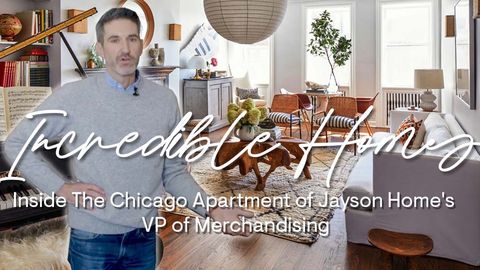 preview for Inside The Chicago Apartment of Jayson Home’s Chief of Merchandising