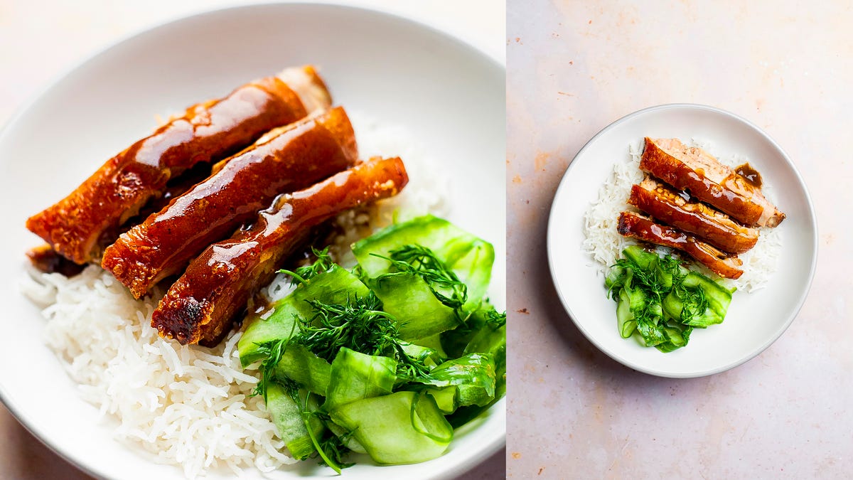 slow cooker bourbon pork belly