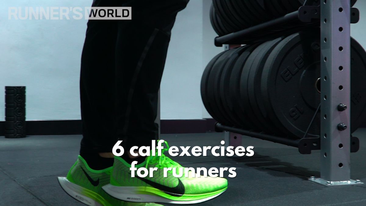 preview for 6 calf exercises for runners