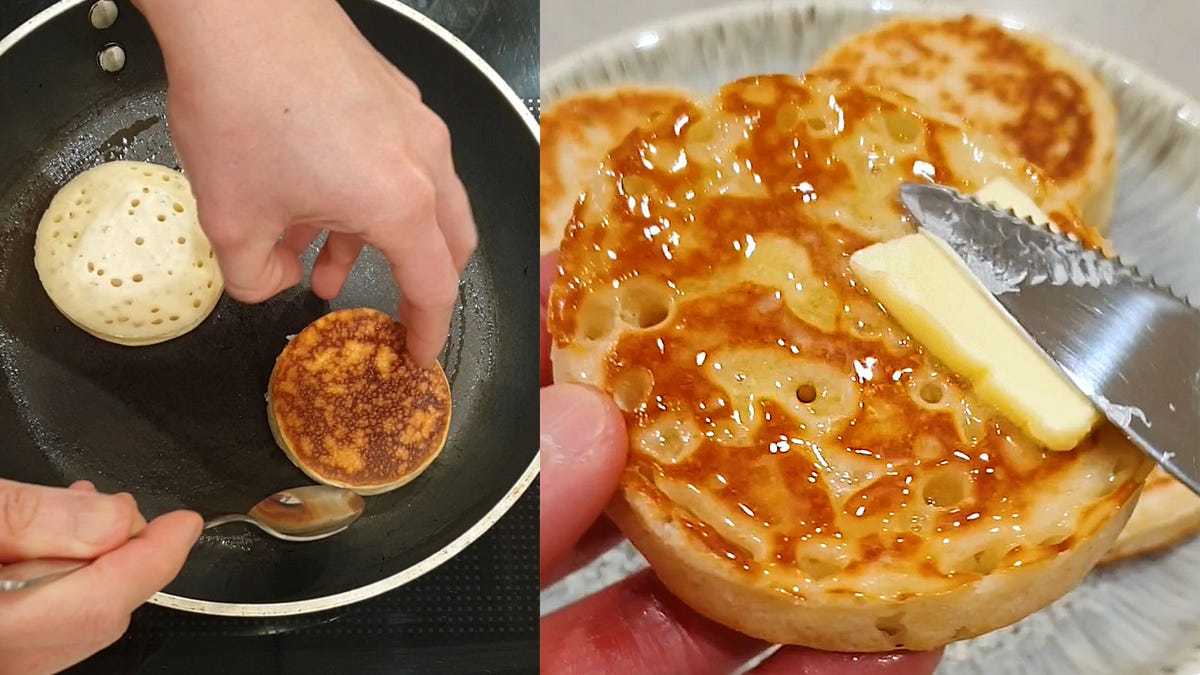 preview for How to make Crumpets