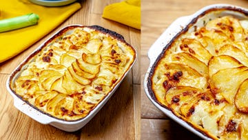 cauliflower cheese hot pot