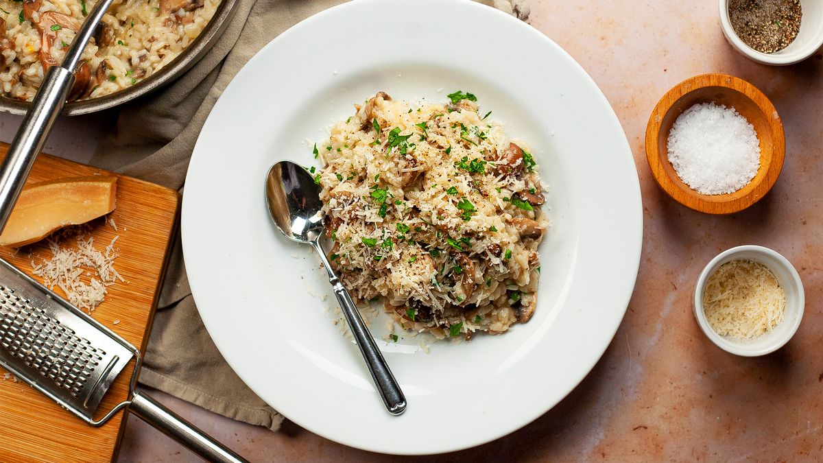 preview for Easy Mushroom Risotto