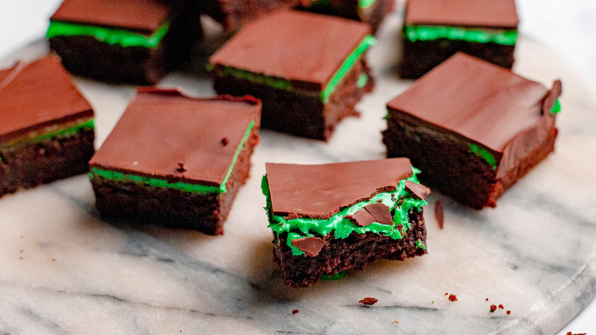 best brownie recipes after eight brownies best irish recipes for st patrick's day
