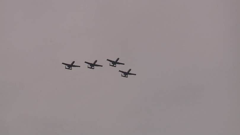 Kansas City Chiefs flyover > McConnell Air Force Base > News