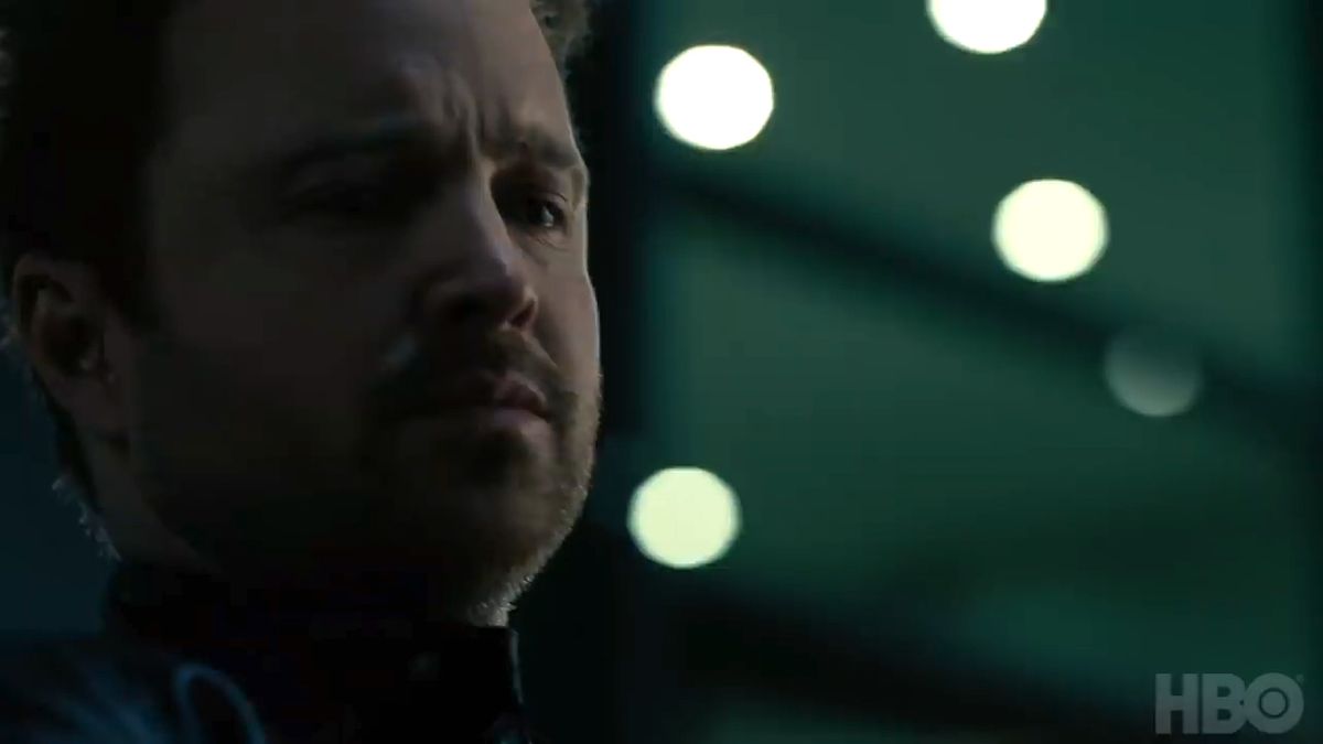 preview for Westworld season 3 trailer starring Aaron Paul (HBO)